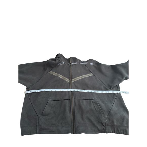 Nike Plus Women's Black Windrunner Full Zip Tech Fleece Jacket Hoodie Size 2X - Picture 10 of 12